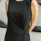 Another New Day Midi Dress in Black