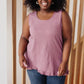 Anything But Ordinary Tank in Mauve