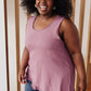 Anything But Ordinary Tank in Mauve