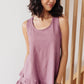 Anything But Ordinary Tank in Mauve