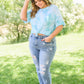Aqua Escape Tie Dye Top