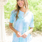 Aqua Escape Tie Dye Top