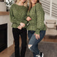 Ariana Printed Top in Olive