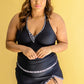 Aruba Two Piece Adjustable Skirt Swimsuit