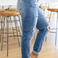 Judy Blue Hi-Waist Destroyed Boyfriend Jeans
