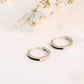 At Ease Sterling Silver Earrings