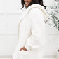 RACK SALE At The Lodge Fuzzy Cardigan in Off White - MEDIUM