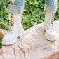 Autumn Feels Combat Boots