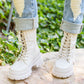 Autumn Feels Combat Boots