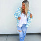 PREORDER: Beverly Checkered Cardigan in Four Colors