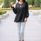 Back in Black Baby Doll Top