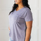 Basic V-neck in Navy