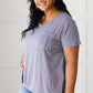 Basic V-neck in Navy
