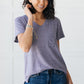 Basic V-neck in Navy