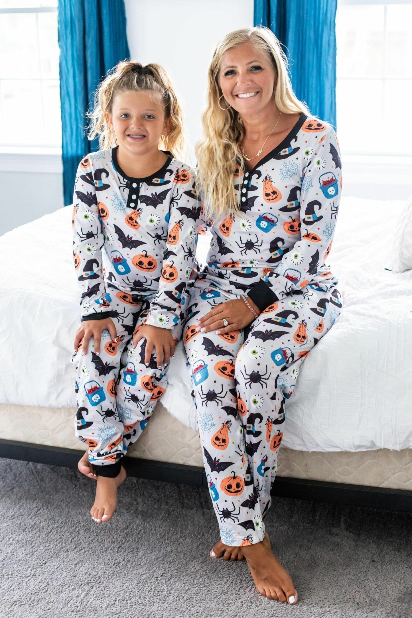 PREORDER: Matching Halloween Pajamas in Assorted Prints