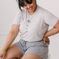 Ribbed & Ridiculously Comfy Shorts In Heather Gray