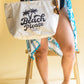 Beach Please Zippered Tote