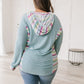 Beach Walk Hoodie in Mint