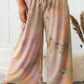 Beachy Clean Wide Leg Trousers in Mauve