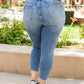 Becca Hi-Waisted Embroidered Pocket Relaxed Jeans