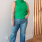 Before You Go Sleeveless Turtleneck Sweater