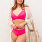 Beside the Bay Pink Swimsuit Top