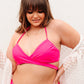 Beside the Bay Pink Swimsuit Top