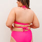 Beside the Bay Pink Swimsuit Top