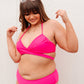 Beside the Bay Pink Swimsuit Top
