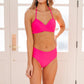 Beside the Bay Pink Swimsuit Top