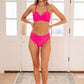 Beside the Bay Pink Swimsuit Top
