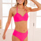 Beside the Bay Pink Swimsuit Top
