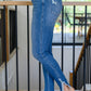 Judy Blue Frayed Hem Detail Skinny Jeans