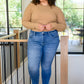 Judy Blue Frayed Hem Detail Skinny Jeans