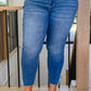Judy Blue Frayed Hem Detail Skinny Jeans