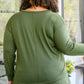 Beyond The Pines Graphic Long Sleeve Top In Green