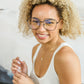 Black Wire Blue Light Glasses