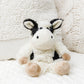 Black and White Cow Warmies Junior