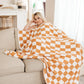 Penny Blanket Single Cuddle Size in Copper Check