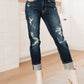 Bleach Splash Boyfriend Jeans