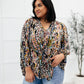 Blossom Bliss Top in Black