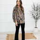 RACK SALE Blossom Bliss Top in Black - MEDIUM