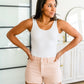 Judy Blue Mid Rise Cut Off Blush Shorts