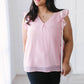 Blush & Shimmer Blouse