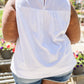 Boho Baby Doll Tank in White