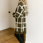 Bold Lines Cardigan in Olive