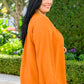 Bop To The Top Puff Sleeve Blouse In Caramel