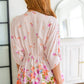 Bouquet a Day Floral Peplum Top