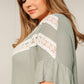 Break Away Top In Sage