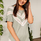 Break Away Top In Sage
